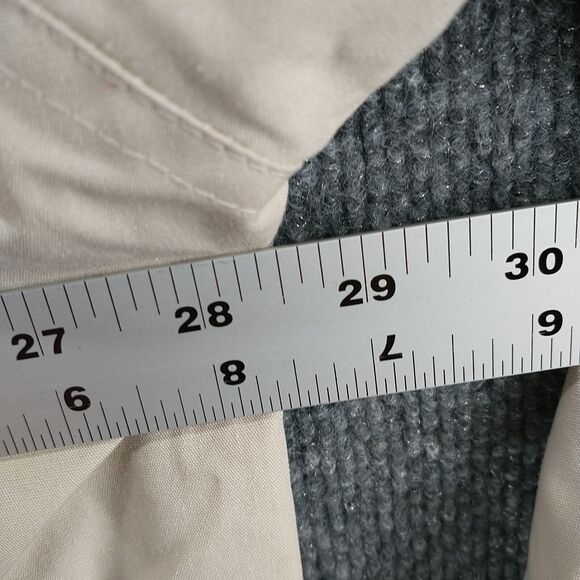 John Blair Men's Full Zip Bomber Jacket Tan 3XLT Long Sleeve Solid Lined - Picture 16 of 16